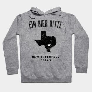 New Braunfels Texas Ein Bier Bitte Hoodie